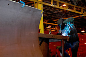 Stainless and carbon steel welding capabilities