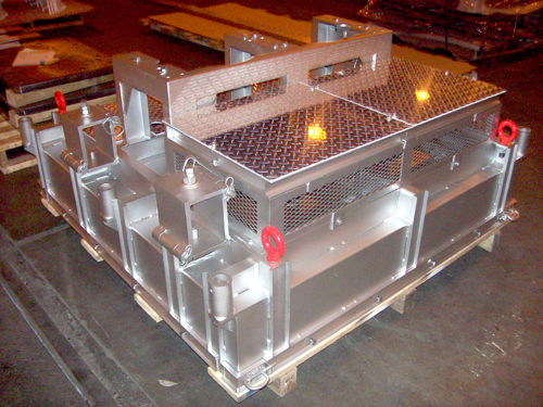 Stainless Steel Aluminum Furnace Cover by Specialty Welding & Fabricating of NY, Inc.